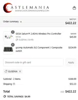 EUGENIA coupon verification screenshot