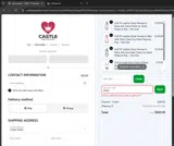 Castle Megastore coupon verification screenshot