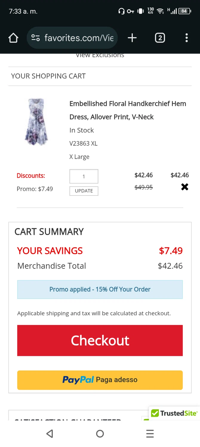 Catalog Favorites promo code screenshot showing code FV15RSUB applied at Catalog Favorites checkout page. Uploaded by SimplyCodes community member Vanmanuel on Apr 8, 2025