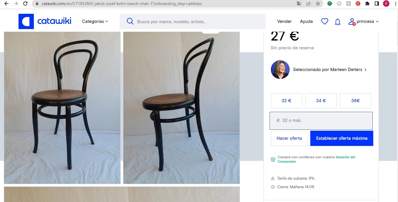Catawiki checkout page showing Catawiki promo code box | Screenshot taken by SimplyCodes community member on Jul 5, 2023