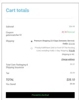 Catch The Fever coupon verification screenshot