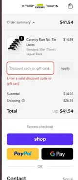 BUDDY15 coupon verification screenshot