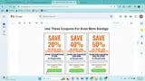 MEGA50 coupon verification screenshot