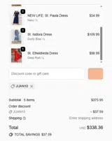 Catholic Dress Co. coupon verification screenshot