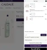 LIFT coupon verification screenshot