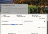 Cavallo Point coupon verification screenshot