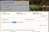 Cavallo Point coupon verification screenshot