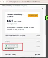 FOCUSOFFER23 coupon verification screenshot
