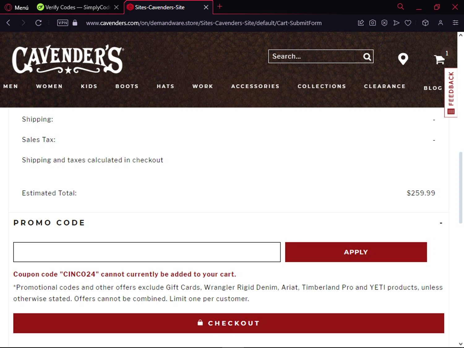 Cavenders Promo Codes - 10% Off | October 2024