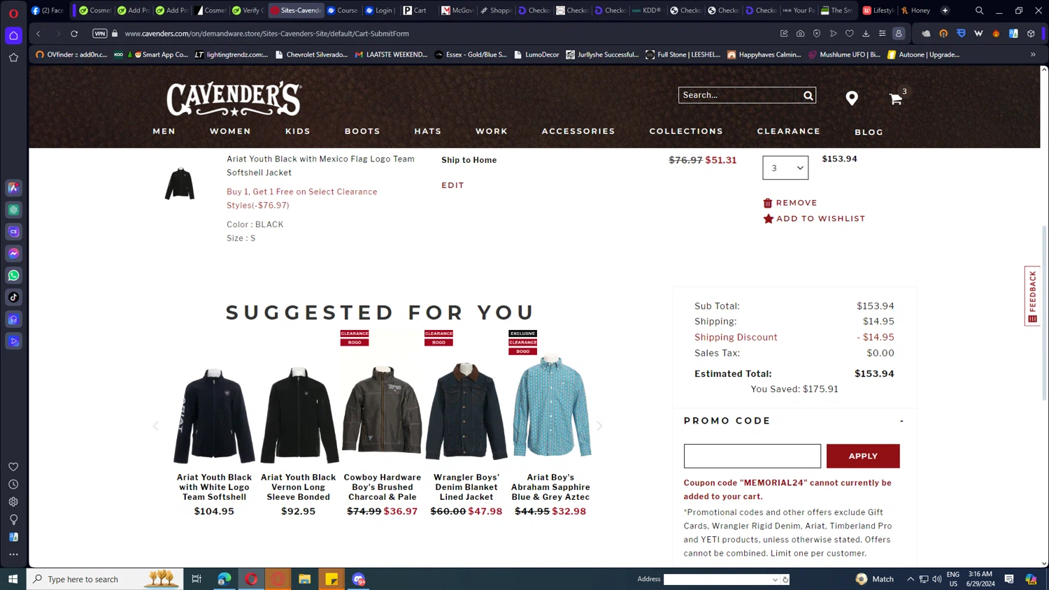 Cavenders Promo Codes 10 Off September 2024