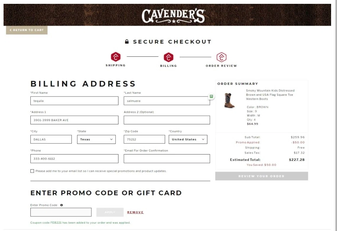 Cavender's Discount Codes 15 Off in Feb 2021 SimplyCodes
