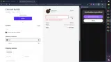 CAVIARRUSSE coupon verification screenshot