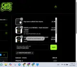 CavityColors coupon verification screenshot