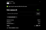 CavityColors coupon verification screenshot