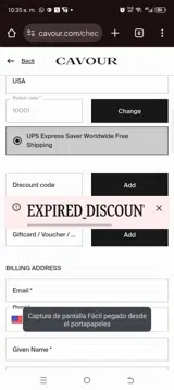 FINALSALE coupon verification screenshot