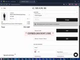 FINALSALE coupon verification screenshot