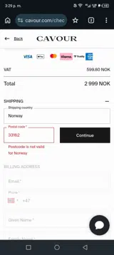 MASTERS20 coupon verification screenshot