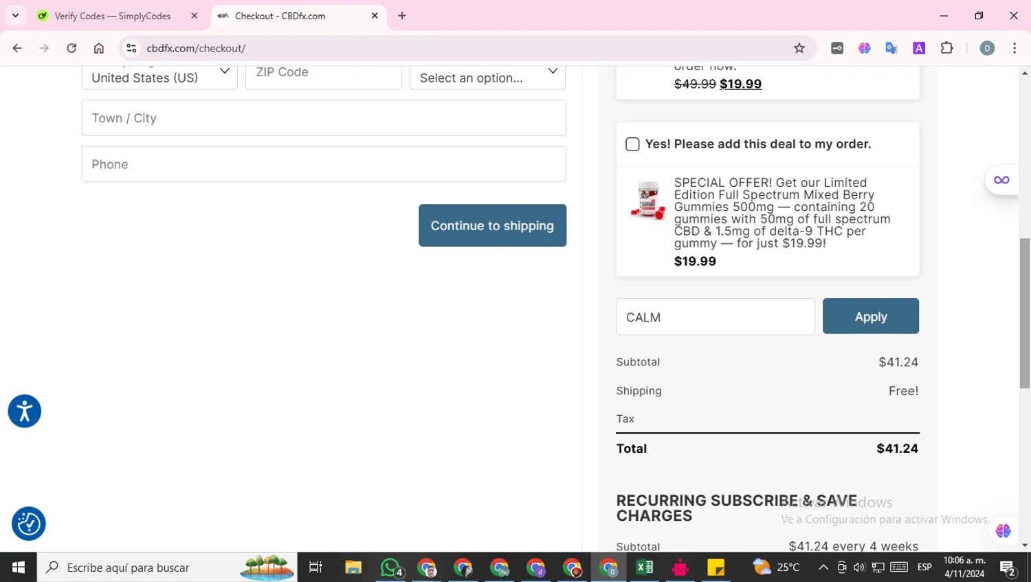 how to use CBDfx coupons