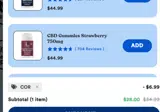 COR coupon verification screenshot