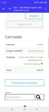 FALL2024 coupon verification screenshot