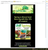 SPRING25 coupon verification screenshot
