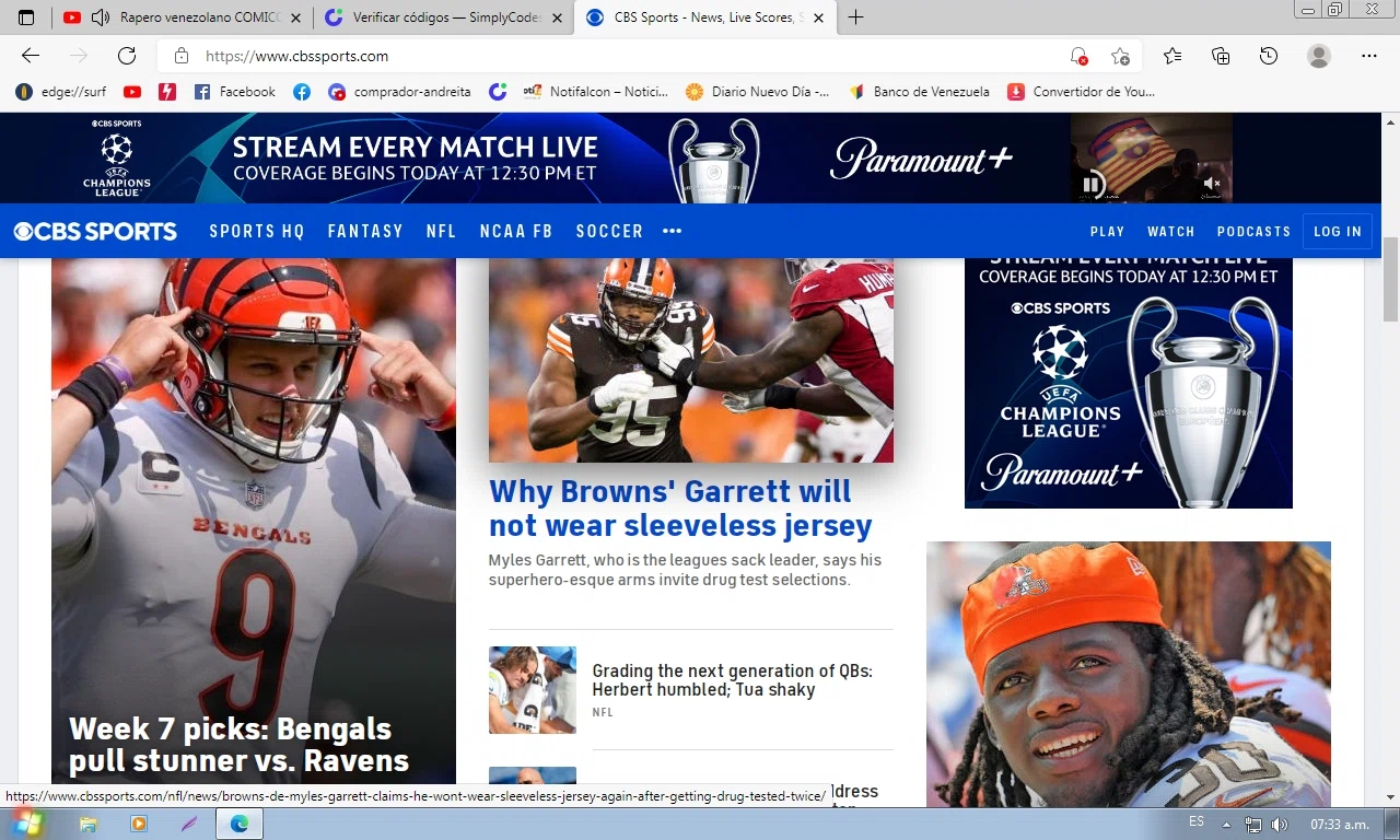 CBS Sports checkout page showing CBS Sports promo code box | Screenshot taken by SimplyCodes community member on Oct 19, 2021