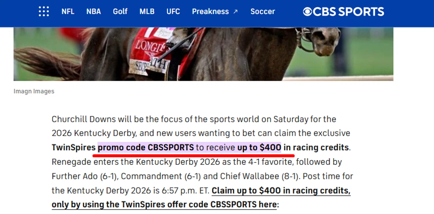 CBSSports Fan Shop promo code screenshot showing code CBSSPORTS applied at CBSSports Fan Shop checkout page. Uploaded by SimplyCodes community member PaulSkenes on May 14, 2026