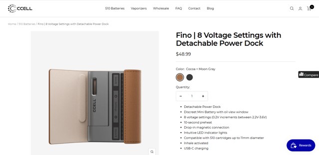 CCELL checkout page showing CCELL discount code box | Screenshot taken by SimplyCodes community member on Jan 4, 2025