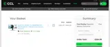 CCLTR20 coupon verification screenshot
