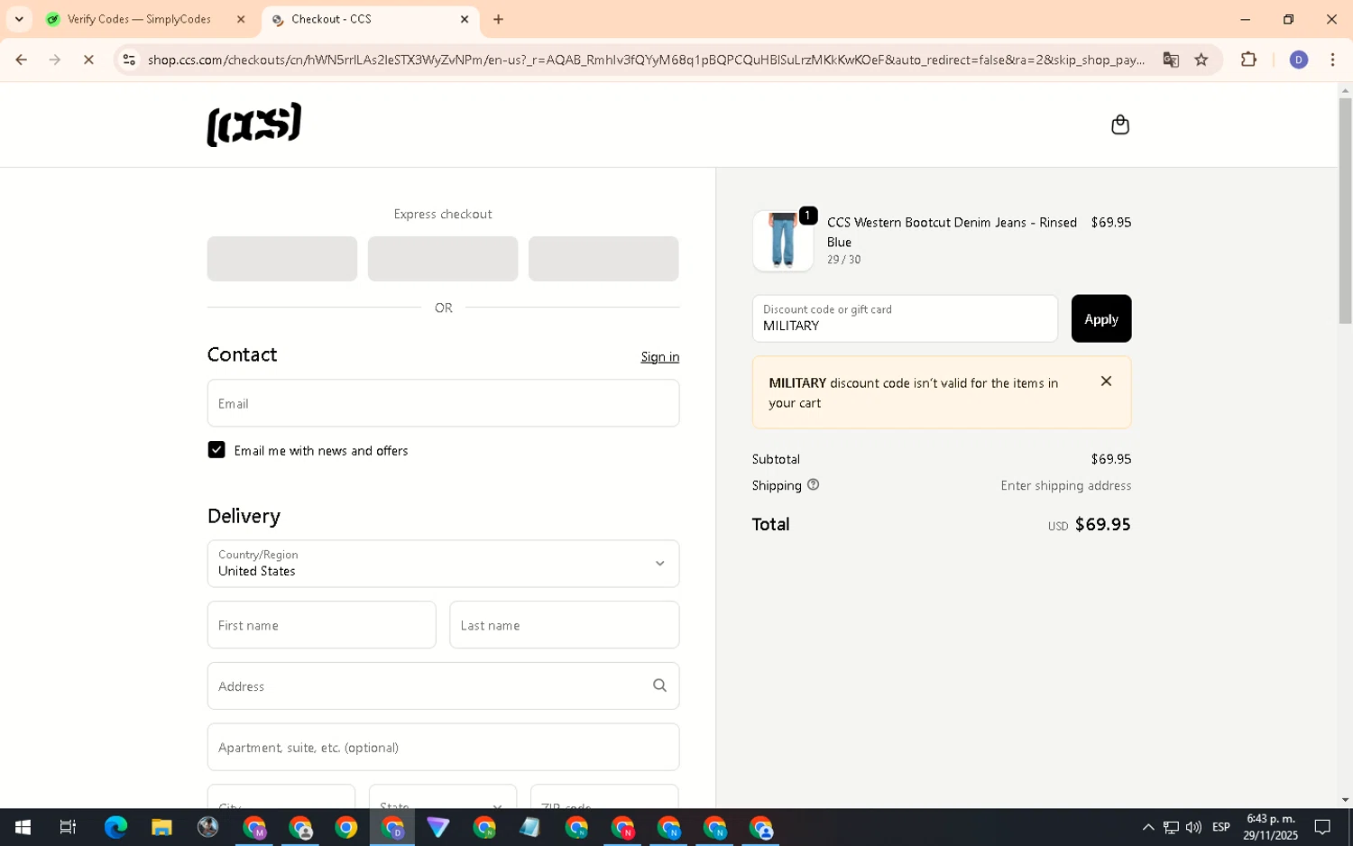 CCS Promo Codes - 15% Off w/Code (2 Verified) Mar 2026