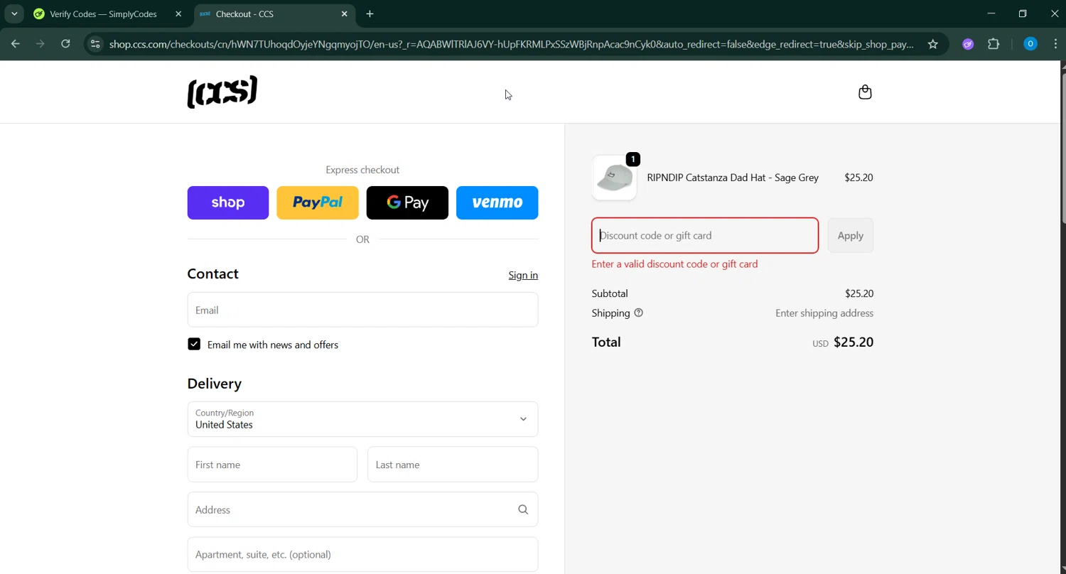 CCS Promo Codes - 15% Off w/Code (2 Verified) Mar 2026