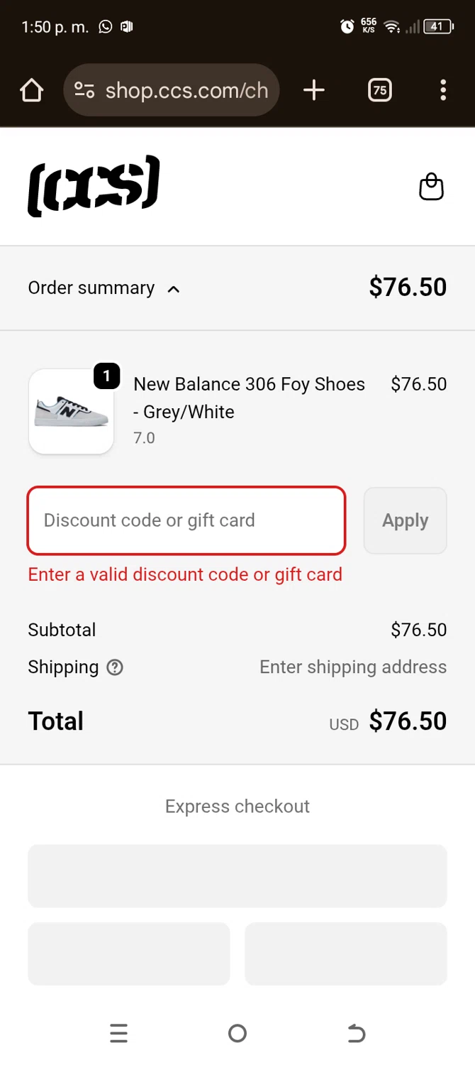 CCS Promo Codes - 15% Off w/Code (2 Verified) Mar 2026