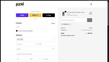 CCS Promo Codes - 15% Off Sitewide (2 Verified) Nov 2025