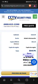 PBF25 coupon verification screenshot