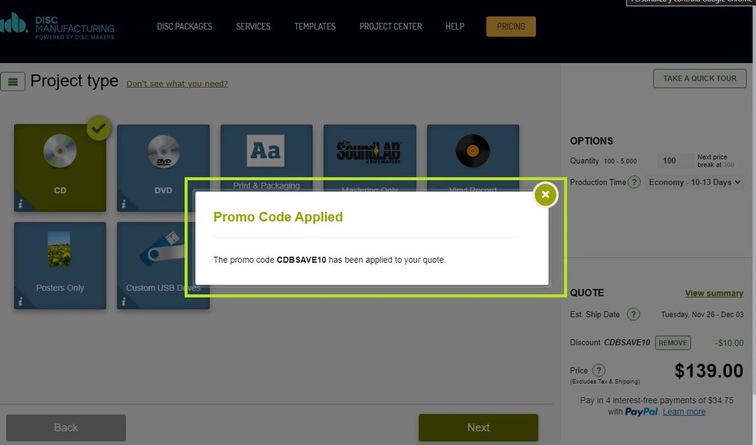 how to use CD Baby coupons