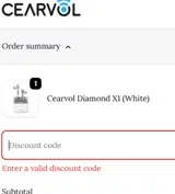XMAS50 coupon verification screenshot