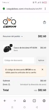 BFCM coupon verification screenshot