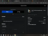 Celestia coupon verification screenshot