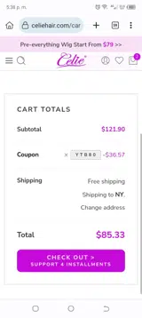 YTB80 coupon verification screenshot