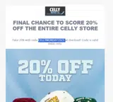 Celly Hockey coupon verification screenshot