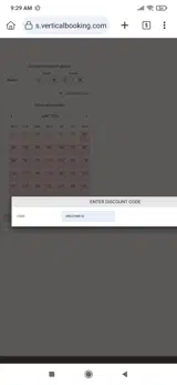VISACH coupon verification screenshot