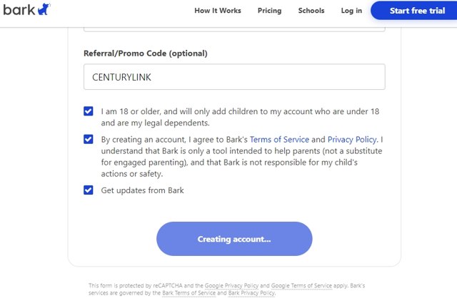 CenturyLink checkout page showing CenturyLink promo code box | Screenshot taken by SimplyCodes community member on Dec 23, 2021