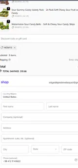 MOM10 coupon verification screenshot