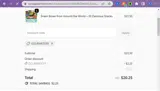 GOURMETOFF coupon verification screenshot