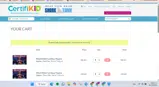 KID35 coupon verification screenshot