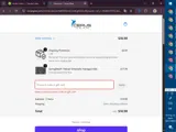 VIP2525 coupon verification screenshot