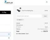 TAKE10 coupon verification screenshot