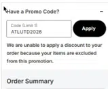 CF Montreal coupon verification screenshot