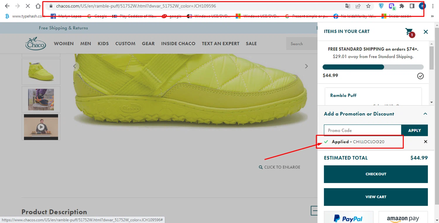 chaco retailer near me