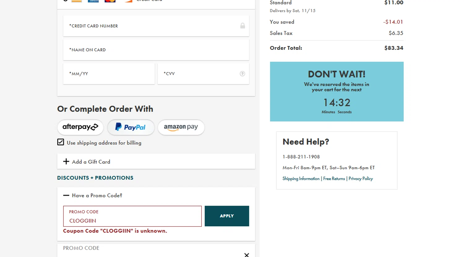 Chaco promo code screenshot showing code CLOGGIIN applied at Chaco checkout page. Uploaded by SimplyCodes community member VoucherVirtuoso2520 on Nov 8, 2025